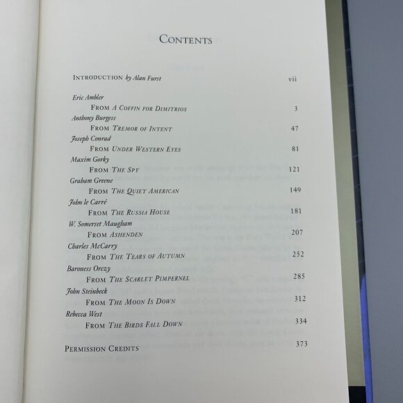 The Book of Spies an Anthology of Literary Espionage by Alan Furst - Picture 7 of 7